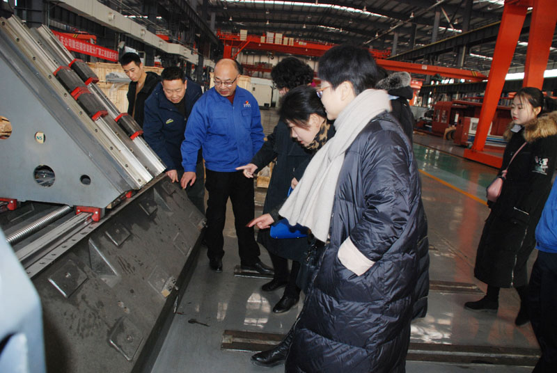天水市委黨校領導來星火機床公司調(diào)研黨建工作